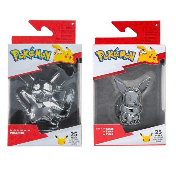 Pokemon Select Battle Figure (Silver) Assorted