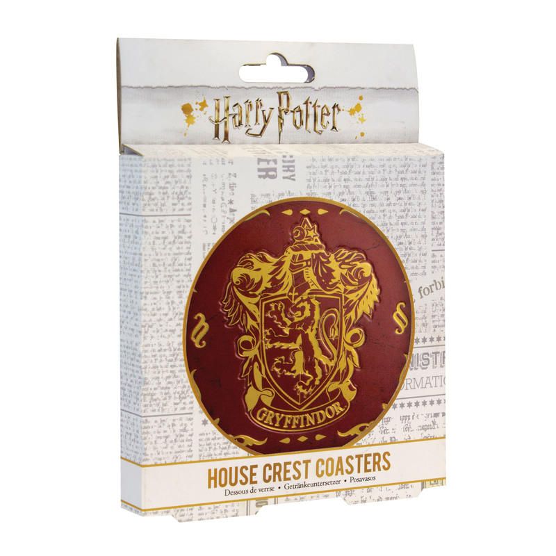 Harry Potter - Hogwarts Crest Coasters (Set of 4)