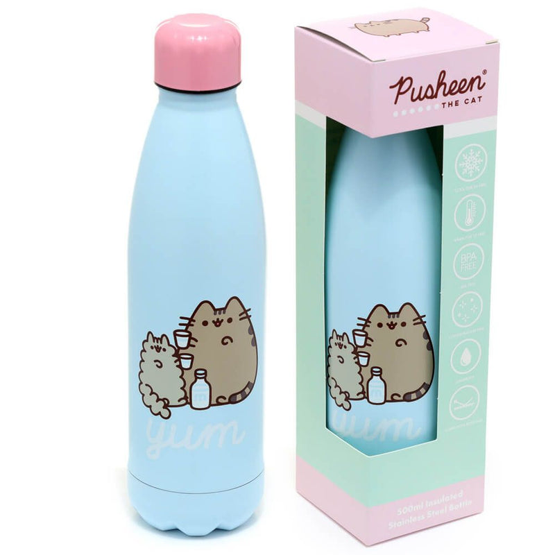 Pusheen and Stormy Stainless Steel Bottle 500ml