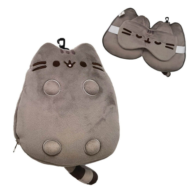 Pusheen Travel Pillow & Eye Mask Set