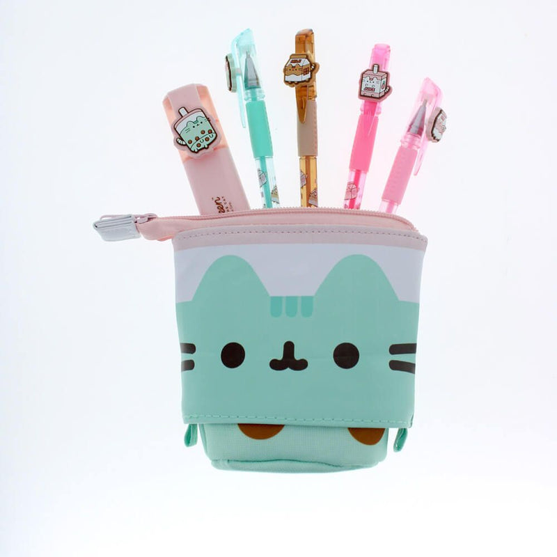 Pusheen Sips: Roll-Down Boba Tea Pencil Case