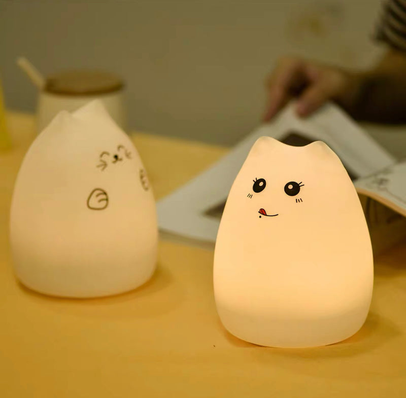 Cat Silicon LED Lamp