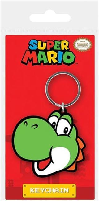Super Mario - Yoshi Rubber Keyring