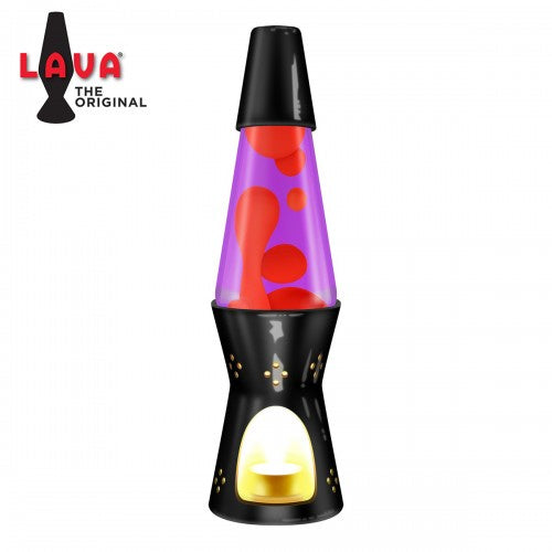 Buy Schylling 11.5″ Lava Candle Lamp Gloss Black (Yellow & Purple