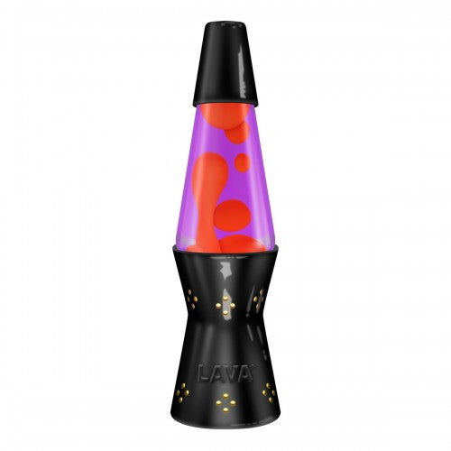 Schylling – 11.5″ Lava Candle Lamp Gloss – Black (Yellow & Purple)