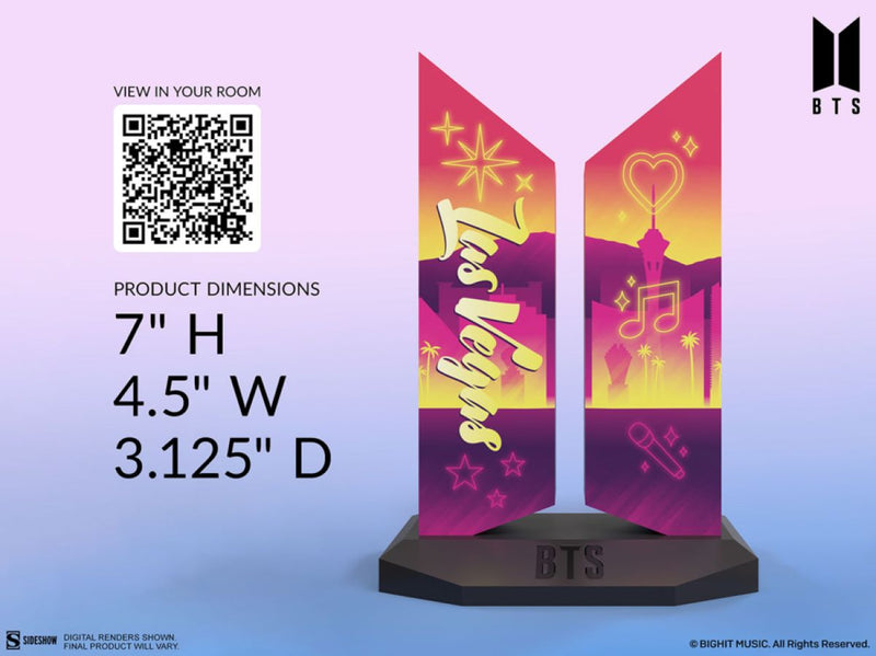 BTS - Las Vegas Edition Logo Replica
