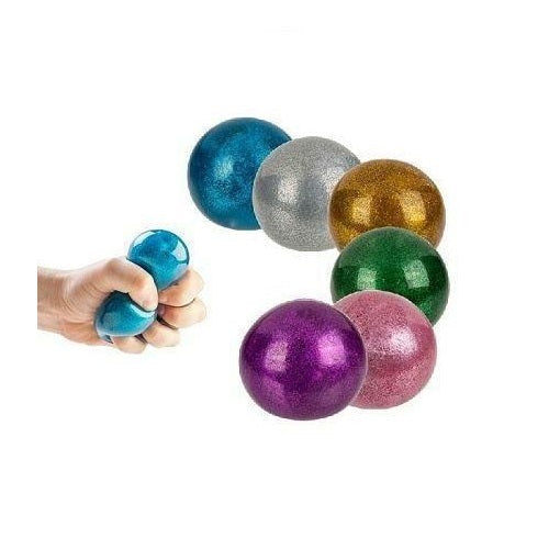 Squish Metallic Sparkle Balls 7cm