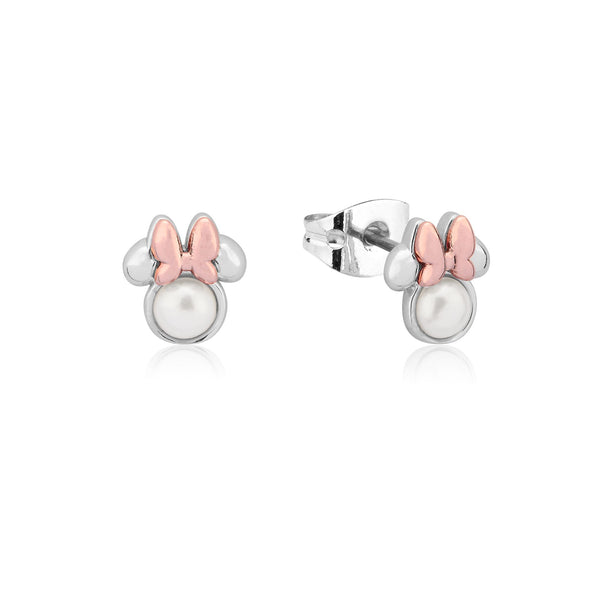 Disney - Minnie Mouse Pearl Stud Earrings