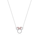 Disney - Minnie Mouse Crystal Outline Necklace