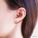 Star Wars - Death Star & Millennium Falcon Earrings (Silver)