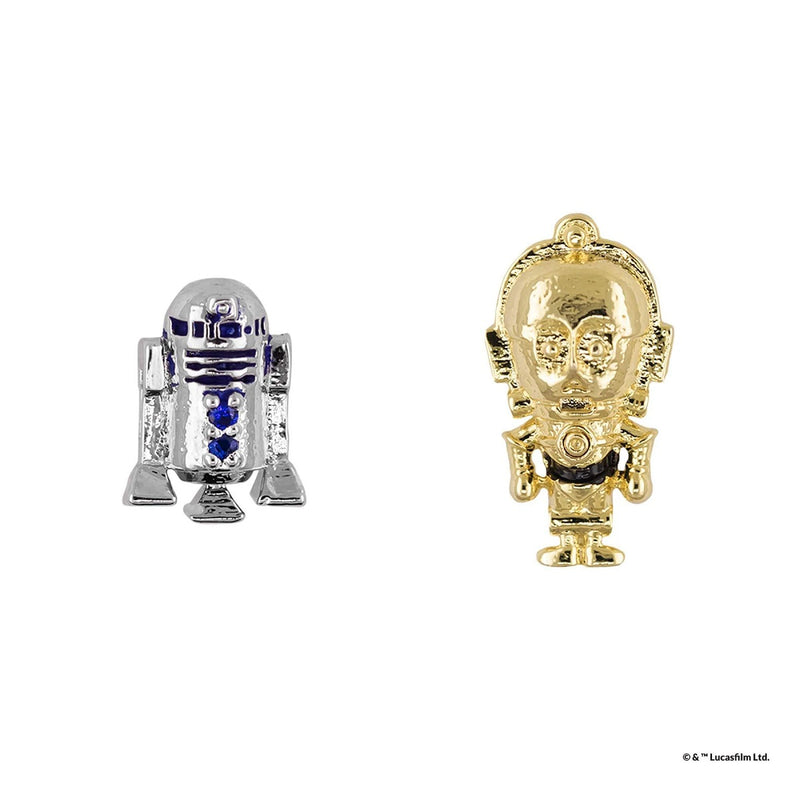 Star Wars - R2-D2 & C-3PO Epoxy Earrings