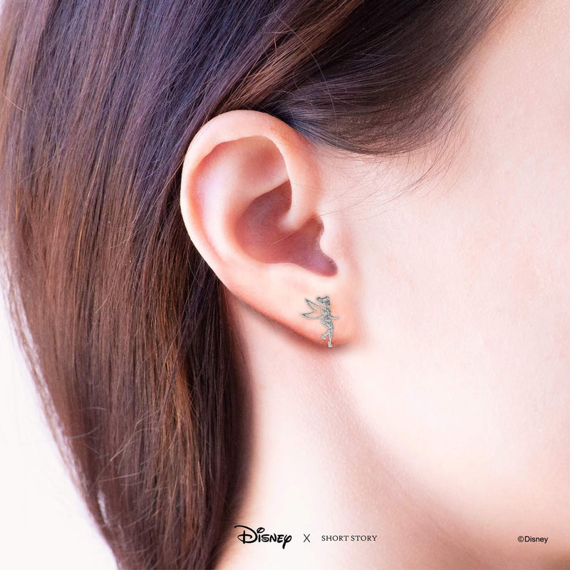 Disney - Peter Pan - Tinker Bell Earrings (Silver)