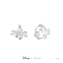 Disney - The Little Mermaid - Sebastian and Flounder Earrings (Silver)