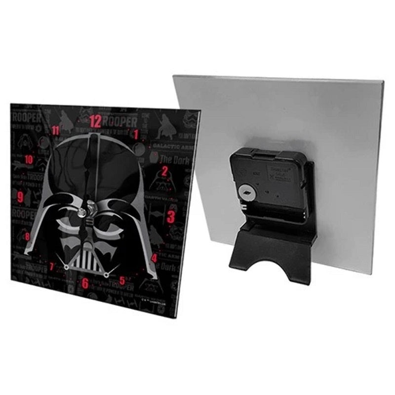 Star Wars - Darth Vader Glass Desk Clock