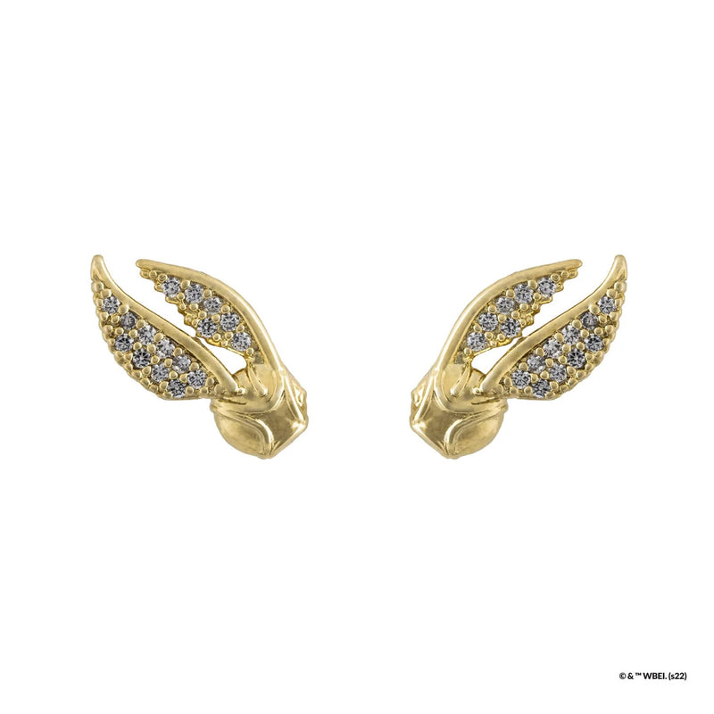Harry Potter - Diamante Snitch Earrings
