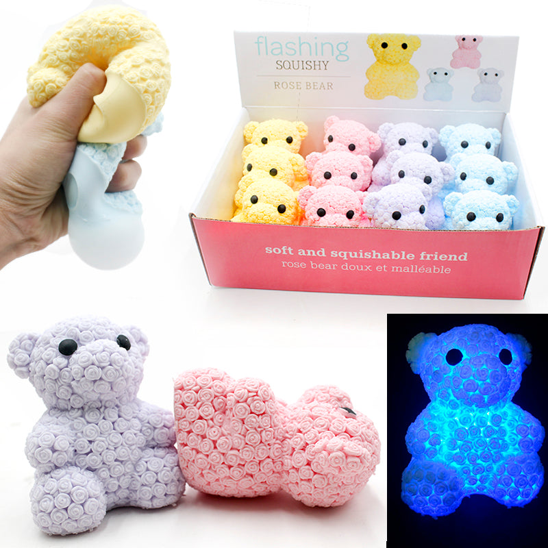 Squishy Light-Up Teddy Bear (Assorted)