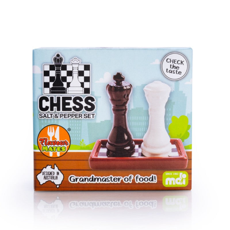 Flavour Mates Chess Salt & Pepper Set