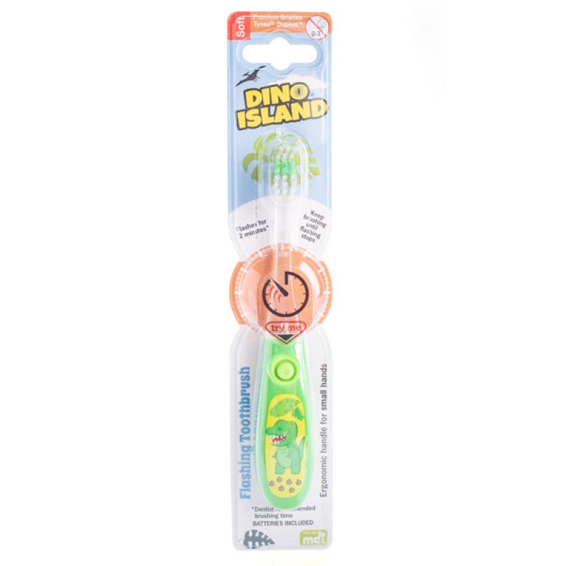 Flashing Toothbrush Dinosaur