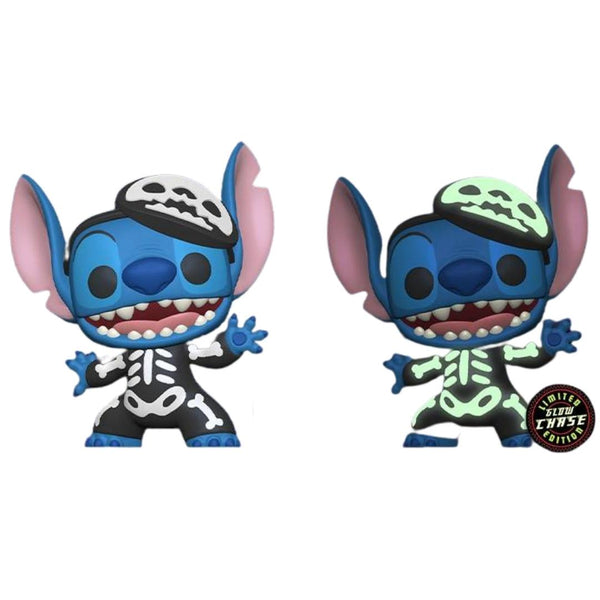 Lilo and Stitch - Skeleton Stitch (with chase) Pop! Vinyl [RS]
