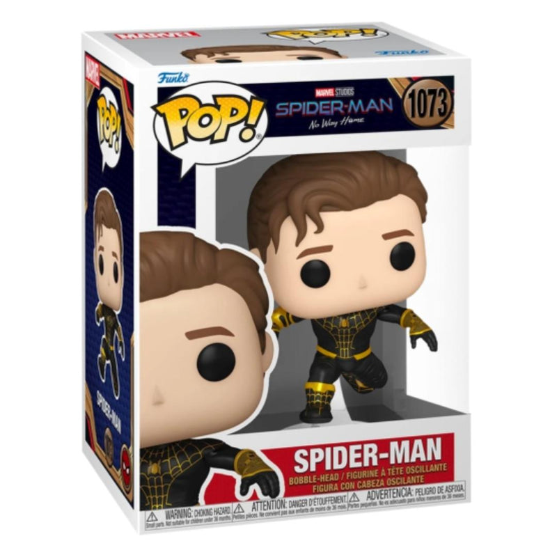 Spider-Man: No Way Home - Spider-Man (Black Suit) Unmasked (with chase) Pop! Vinyl [RS]