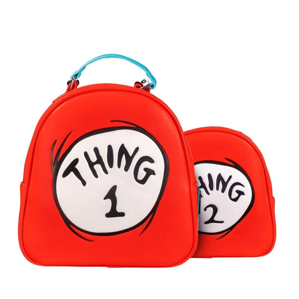 Dr Seuss - Thing 1 & 2 Reversible Backpack