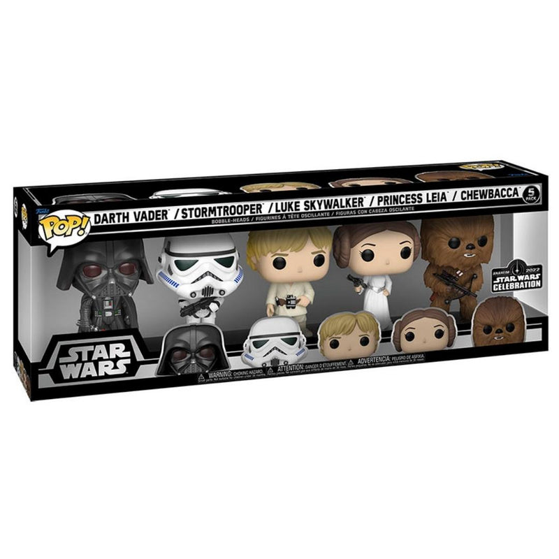 Star Wars Celebration 2022 - Galactic Convention 5-Pack Pop! Vinyl SW22 [RS]