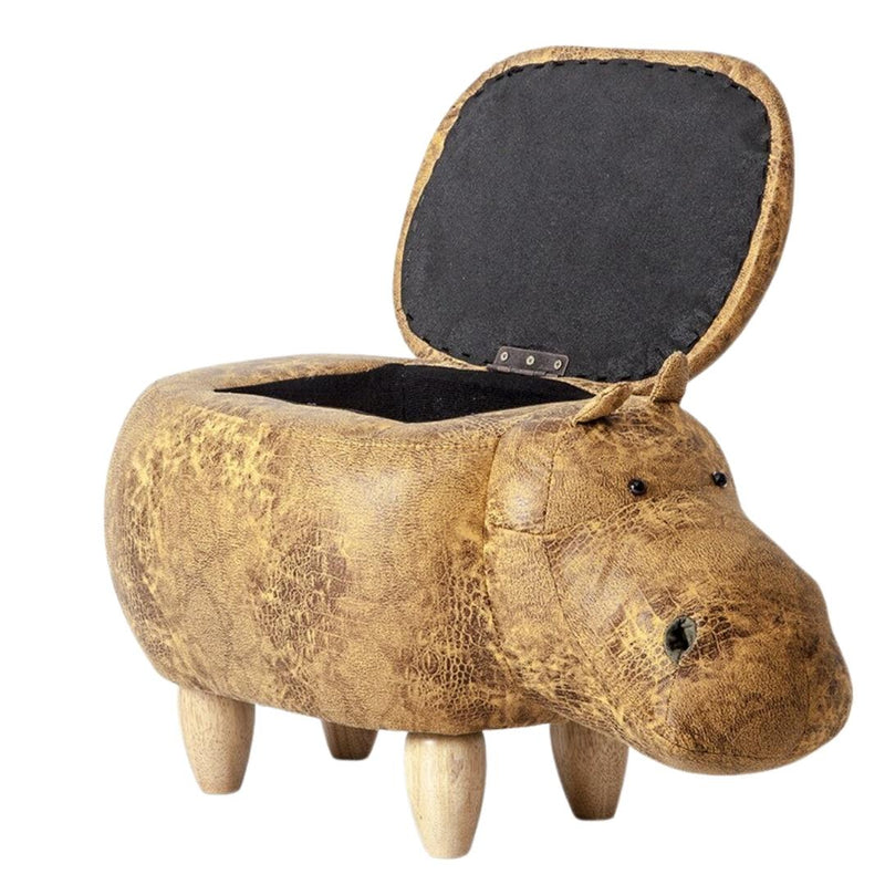 Hippopotamus Footstool (ottoman)(HLD/HIPPO)