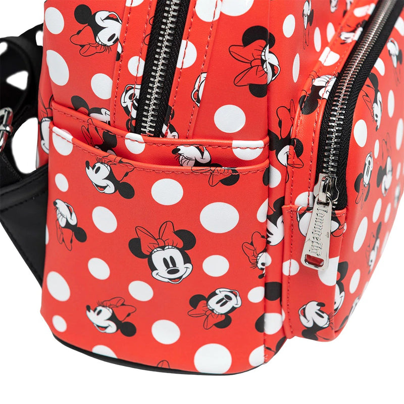 Disney - Minnie Mouse Polka Dots Red Mini Backpack