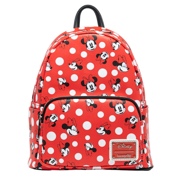 Disney - Minnie Mouse Polka Dots Red Mini Backpack