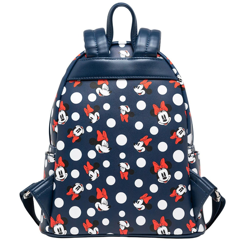 Disney - Minnie Mouse Polka Dots Navy Mini Backpack