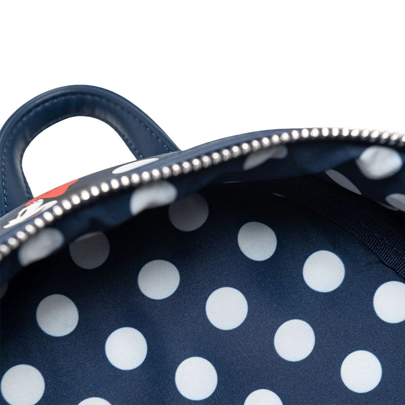 Disney - Minnie Mouse Polka Dots Navy Mini Backpack