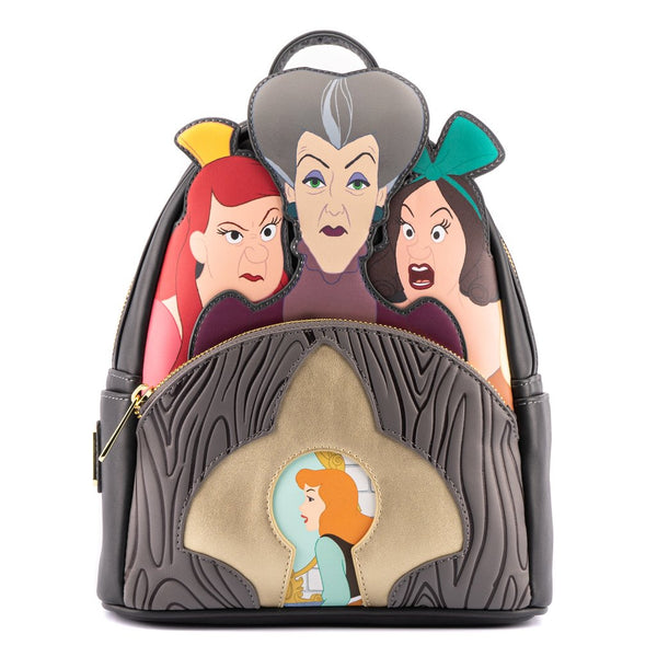 Cinderella - Villains Scene Evil Stepmother And Step Sisters Mini Backpack