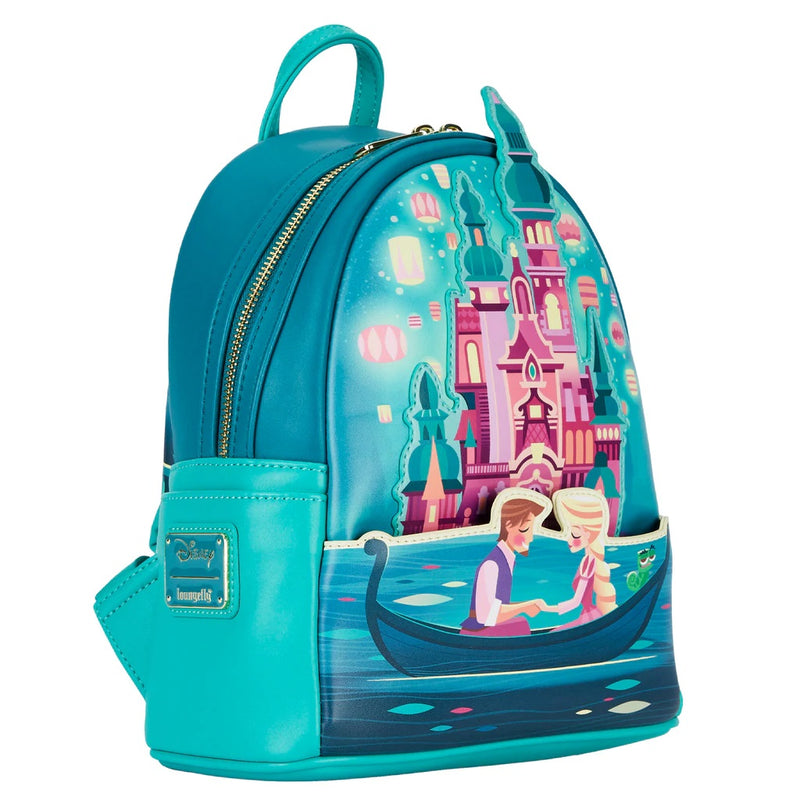 Tangled - Rapunzel Castle Glow in the Dark Mini Backpack