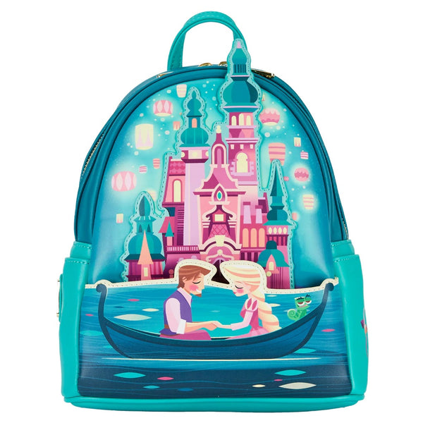 Tangled - Rapunzel Castle Glow in the Dark Mini Backpack