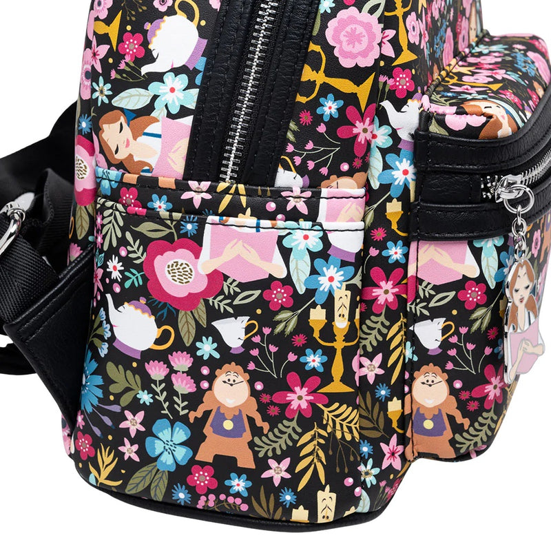 Beauty and the Beast - Belle Floral Mini Backpack