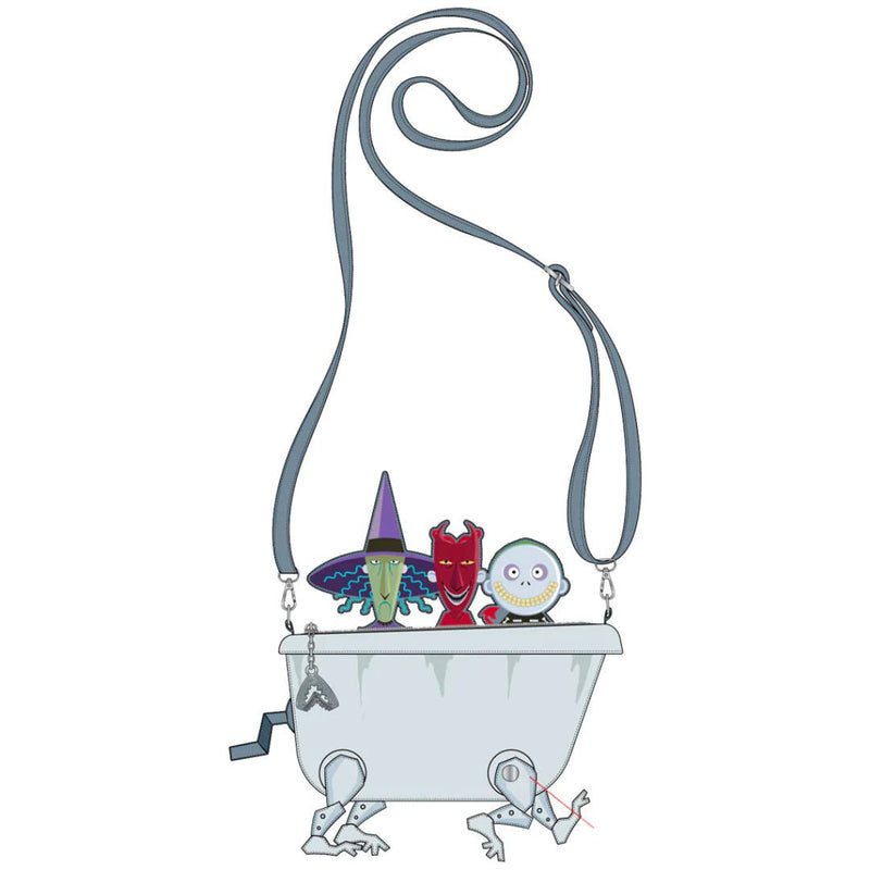 The Nightmare Before Christmas - Lock Shock Barrel Bathtub Glow Crossbody Bag