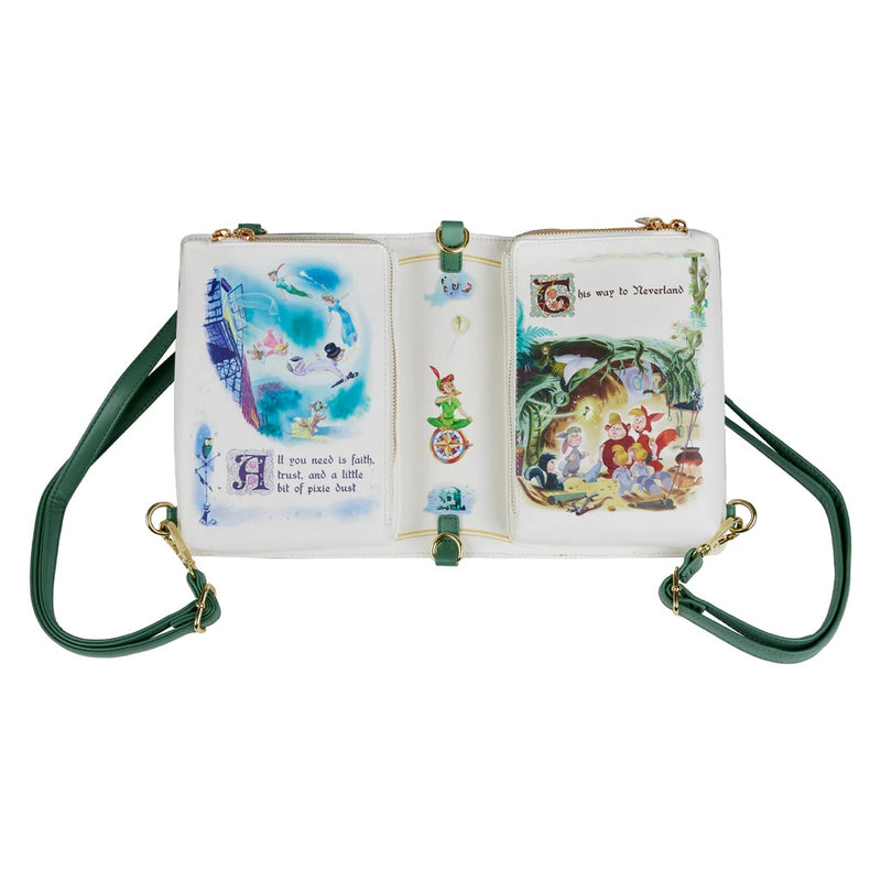 Peter Pan - Book Series Convertible Backpack / Crossbody Bag