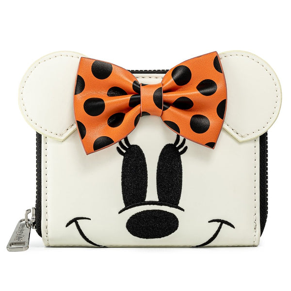 Mickey Mouse - Minnie Ghost Glow-in-the-Dark Zip Purse