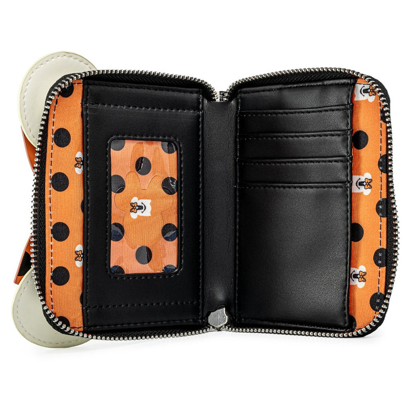 Mickey Mouse - Minnie Ghost Glow-in-the-Dark Zip Purse