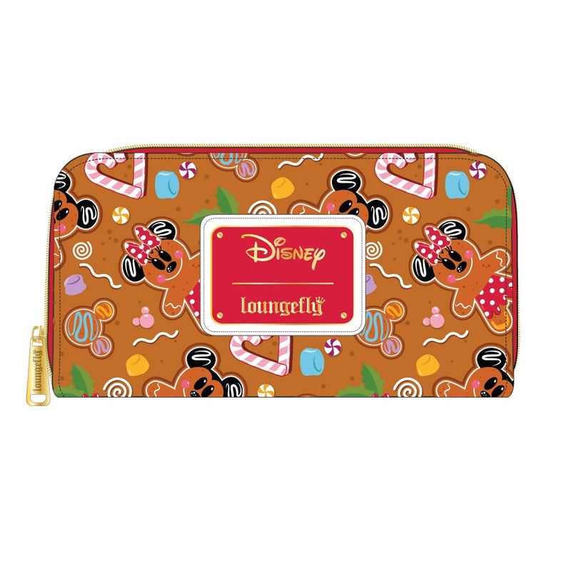 Mickey Mouse - Gingerbread Zip Purse