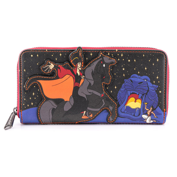 Aladdin - Jafar Villains Scene Zip Around Purse