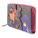 Aladdin - Jafar Villains Scene Zip Around Purse