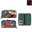 Alice in Wonderland - Queen of Hearts Zip Purse