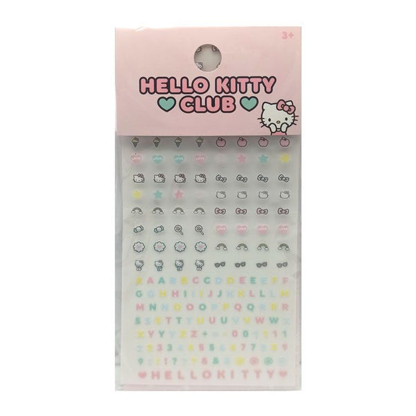 Hello Kitty Club Nail Art Stickers