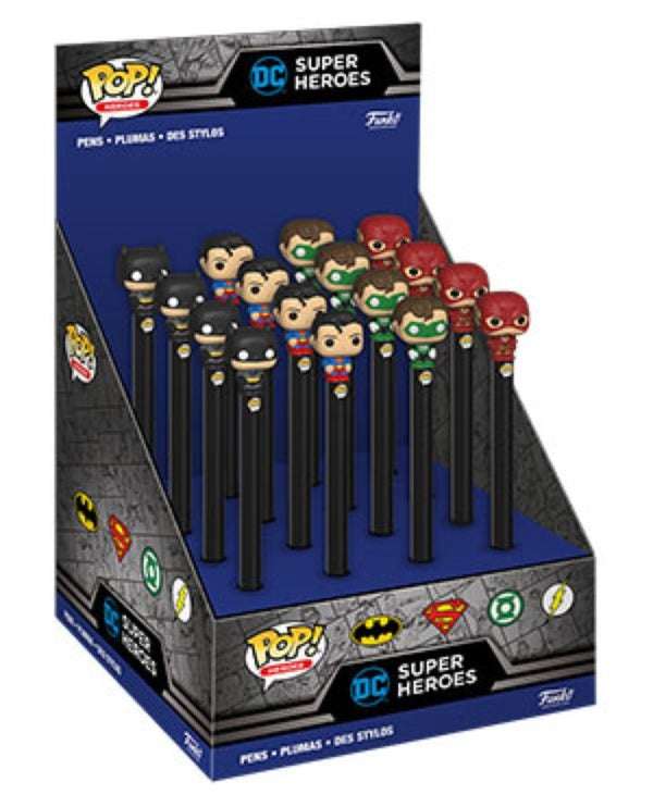 DC Comics - DC Super Heroes 2021 Pop! Pen Topper Assortment