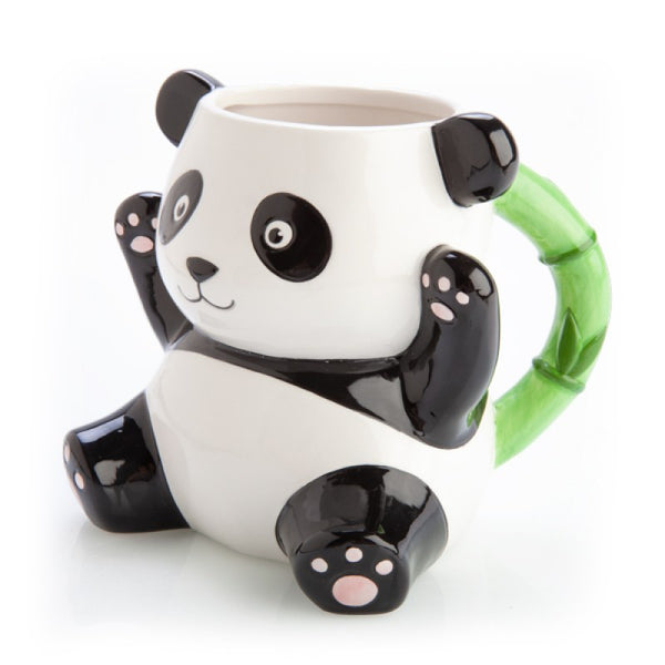 Panda Kingdom 3D Mug with Bamboo Handle