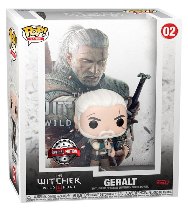 The Witcher 3: Wild Hunt - Geralt US Exclusive Pop! Cover [RS]