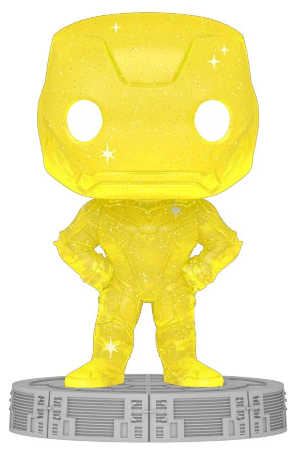 Avengers - Iron Man Infinity Saga Yellow (Artist) Pop! Vinyl with Protector