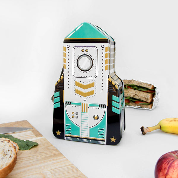 Rocket Lunch Box Green