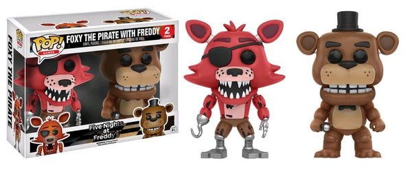 Funko Pop! Games: Five Nights At Freddy's 2 pack (Circus Foxy/ Circus  Freddy)